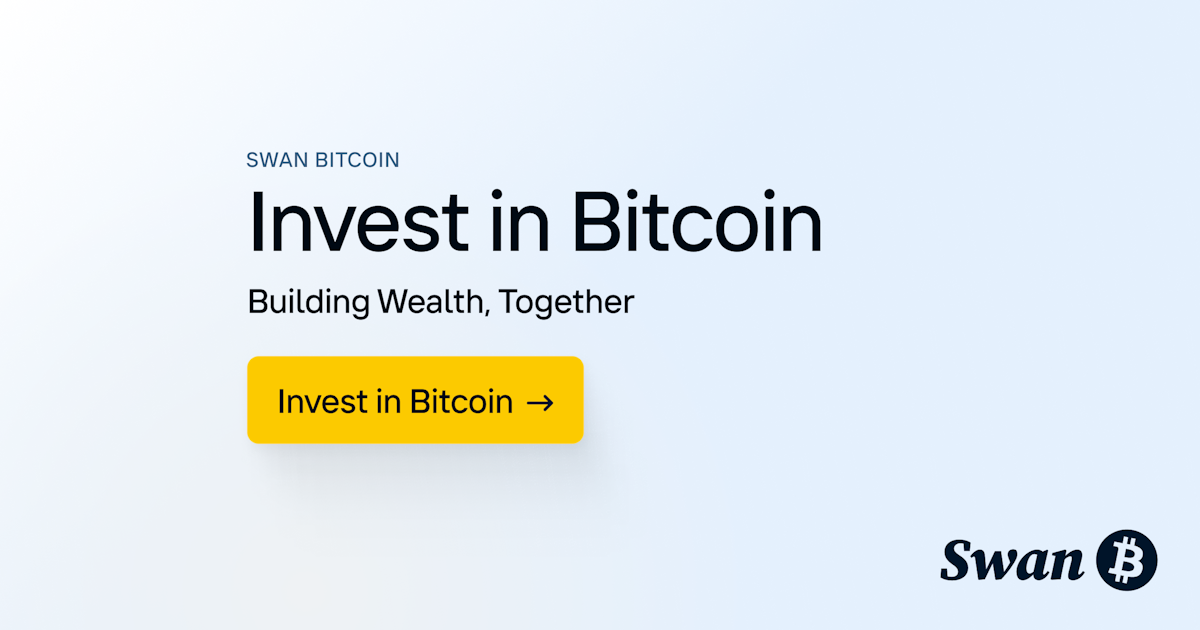 Swan Bitcoin bonus